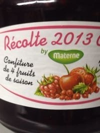 Confiture 4Fruits MATERNE