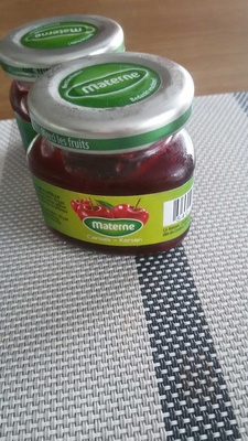Confiture maternelle à la cerise