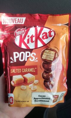 KitKat pops salted caramel