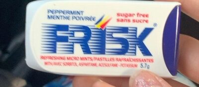 Sugar free pepermints