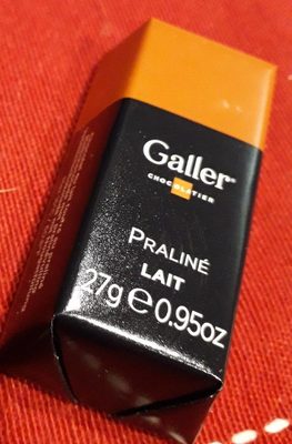 Praliné lait front packaging