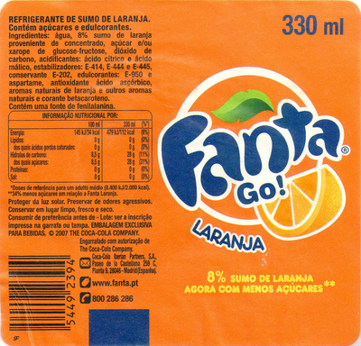 Fanta Laranja
