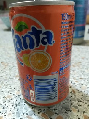Fanta Orange Mini Can