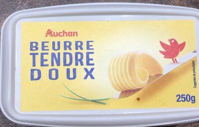 Beurre doux  Auchan