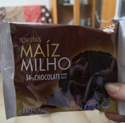 Tortitas maiz chocolate negro