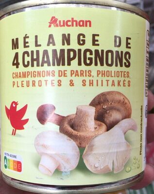 Melange de 4 champignons
