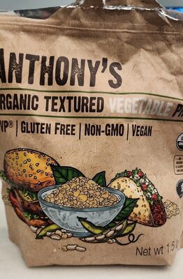 Anthony's organic textured vegetable protein