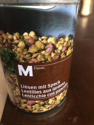Lentilles aux lardons