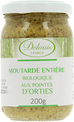 Moutarde entière aux pointes d'orties