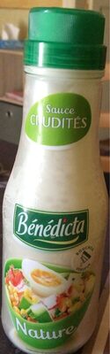 Sauce crudité front packaging