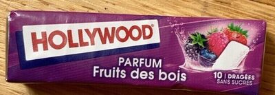 Chewing-gum fruits des bois