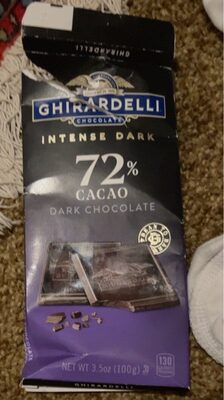 GHIRARDELLI chocolate 70% dark chocolate