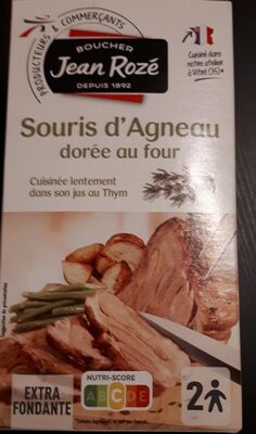 Souris d'agneau front packaging
