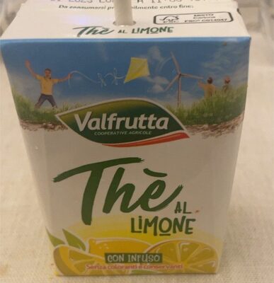 Valfrutta al limone thè