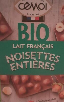 Bio noisettes entières