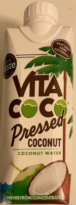 coconut water front packaging