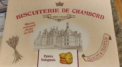 Le palet solognot front packaging