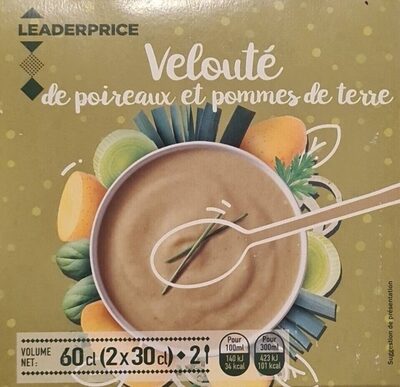 Velouté de poireaux et pommes de terre