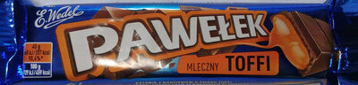 E. Wedel Milk Chocolate Bar with Toffee Flavour Filling