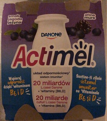 Actimel front packaging