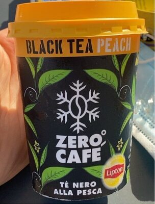 Zero Café Black Tea Peach