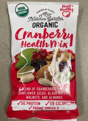 Organic Cranberry Health Mix