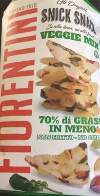 Snick snack veggie mix