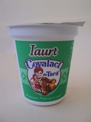 Covalact de tara Iaurt front packaging
