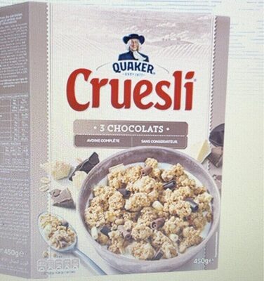 Cruesli 3 chocolats
