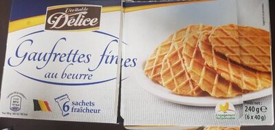 Gaufrette fines au beurre