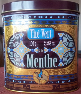 Thé Vert à la Menthe front packaging