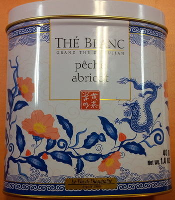 Thé blanc pêche abricot