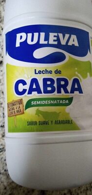 leche de cabra semidesnatada