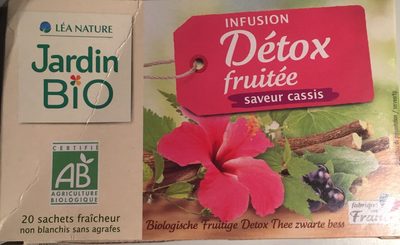 Infusion détox fruitée saveur cassis