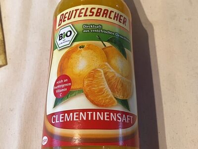 Clementinensaft front packaging