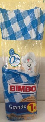 Rebanadas pan bimbo front packaging