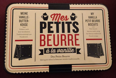 Mes petits beurre à la vanille