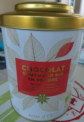 chocolat gourmand bio en poudre épices douces