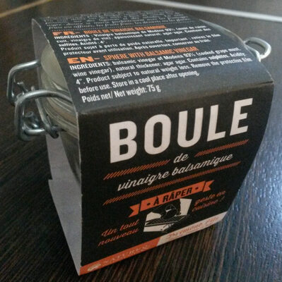 Boule de vinaigre balsamique