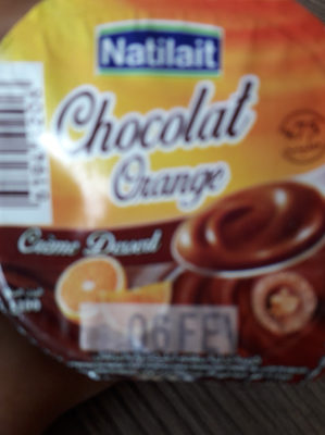 crème dessert ( chocolat orange )