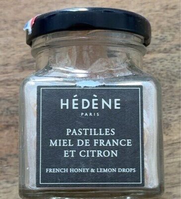 Pastilles miel de France et citron