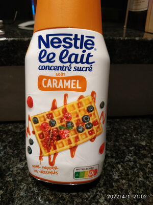 Nestlé le lait concentré sucré goût caramel