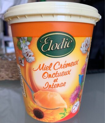 Miel Crémeux Onctueux et Intense front packaging