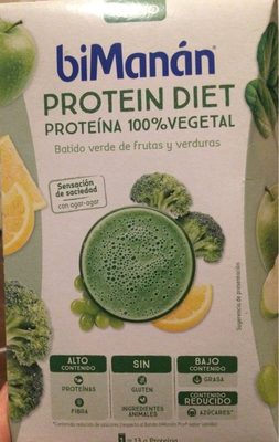 Protein Diet front packaging