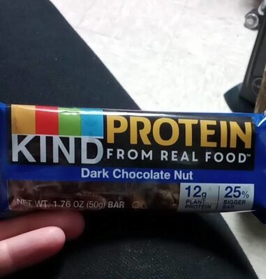 Protein from real food front packaging