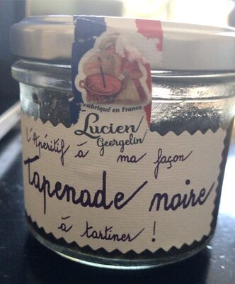 Tapenade noire Lucien Georgelin