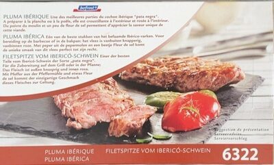 Pluma iberique front packaging