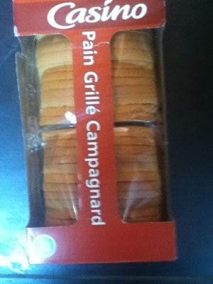 Pain grillé campagnard