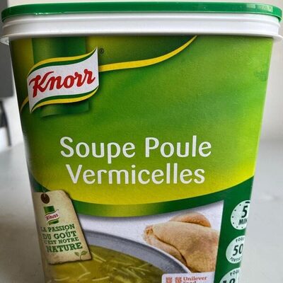 Soupe poule vermicu