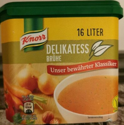 Knorr Delikatess Brühe